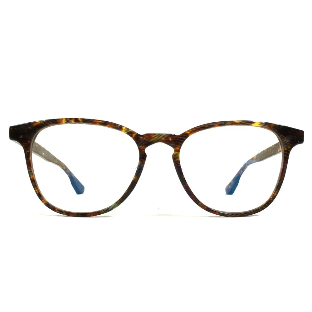 Krewe Eyeglasses Frames ODIN Tortoise Brown Square Full Rim 52-18-135